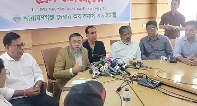 বাংলাদেশ থেকে গার্মেন্টস শিল্প সরিয়ে নিতে ষড়যন্ত্র হচ্ছে : বিকেএমইএ সভাপতি