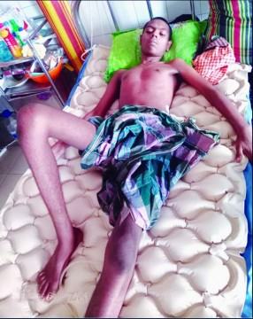 হাবিব আর কখনোই বাম পা দিয়ে হাঁটতে পারবে না