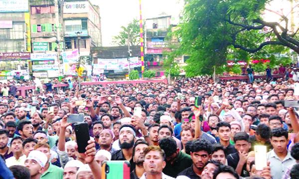 ফেনীর শহীদ মিনারে ২০ বছর পর জামায়াতের শোডাউন