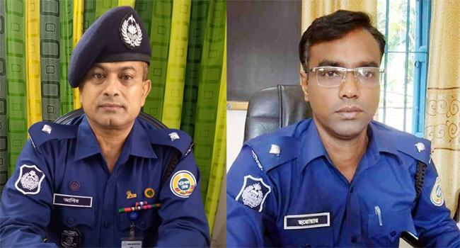 একমাস অতিবাহিত হলেও ভাণ্ডারিয়া ও নেছারাবাদ থানার ওসি কর্মস্থলে ফেরেননি