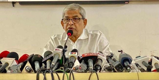 সংস্কার শেষে স্বল্প সময়ে নির্বাচনে যাবে অন্তর্বর্তী সরকার : মির্জা ফখরুল