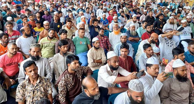 মির্জাপুরে ১৭ বছর পর জামায়াতের জনসভা, মানুষের ঢল