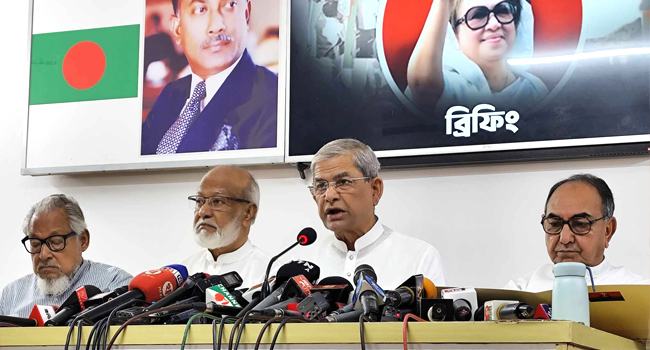 ‘জুলাই গণহত্যায়’ শহীদদের মধ্যে ৪২২ জন বিএনপির : মির্জা ফখরুল