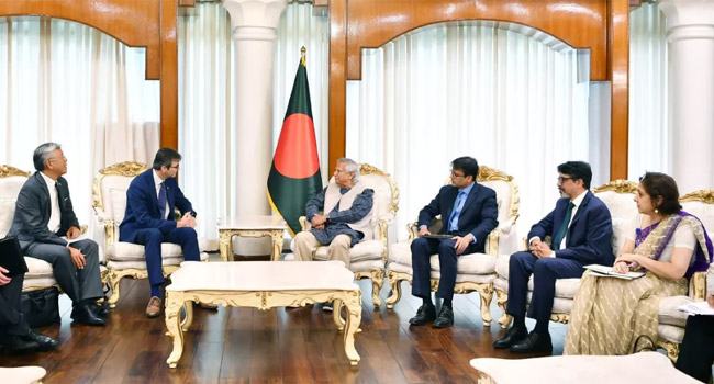 জাতি পুনর্গঠনে যুক্তরাষ্ট্রের সহায়তা চান ইউনূস