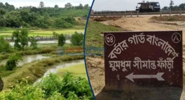 পাশ্ববর্তী মিয়ানমার অশান্ত হলেও নাইক্ষ‍্যংছড়ি সীমান্ত এলাকা শান্ত