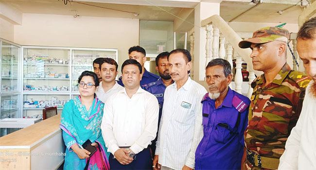 গোয়াইনঘাটের অবৈধ ডায়াগনস্টিক সেন্টার সিলগালা, আটক ১