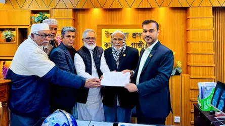 গাজীপুর-৫ আসনে ধানের শীষের মনোনয়নপত্র সংগ্রহ করলেন ফজলুল হক মিলন