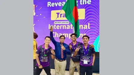 সিনিয়র ক্যাটাগরিতে চ্যাম্পিয়ন এপিবিএন স্কুল অ্যান্ড কলেজ