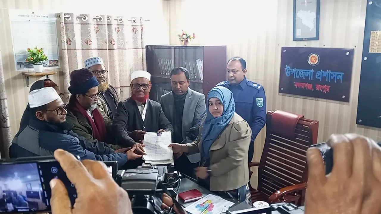 রংপুরে জামায়াতের এ টি এম আজহারসহ বিএনপি ও এনসিপির প্রার্থীদের মনোনয়ন জমা