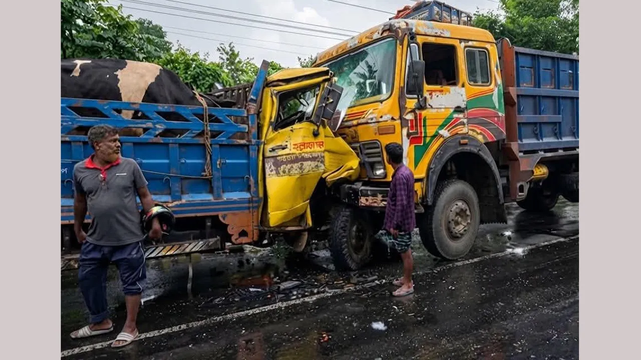 রাজবাড়ীতে পৃথক সড়ক দুর্ঘটনায় নিহত ১, আহত ১০