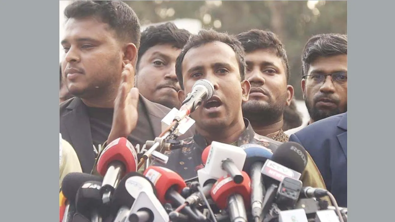 জুলাই ঘোষণাপত্রে ২০১৮ সালের কোটা আন্দোলনকে অন্তর্ভুক্তির আহ্বান আবু হানিফের