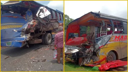 পদ্মা সেতুর মাওয়া প্রান্তে ৫ গাড়ির সংঘর্ষ, আহত ১২