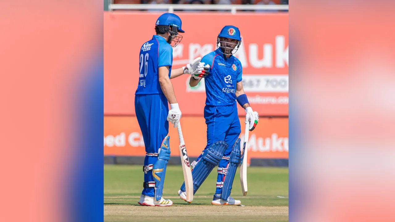 জিম্বাবুয়ের বিপক্ষে আফগানিস্তানের সিরিজ জয়