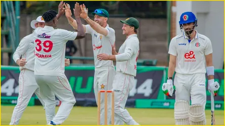 জিম্বাবুয়ের কাছে ইনিংস ব্যবধানে হারল আফগানিস্তান