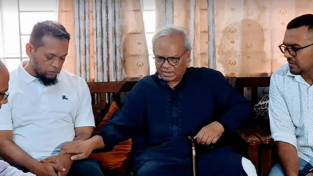 নিহত আফনানের পরিবারের খোঁজ নিলেন রিজভী