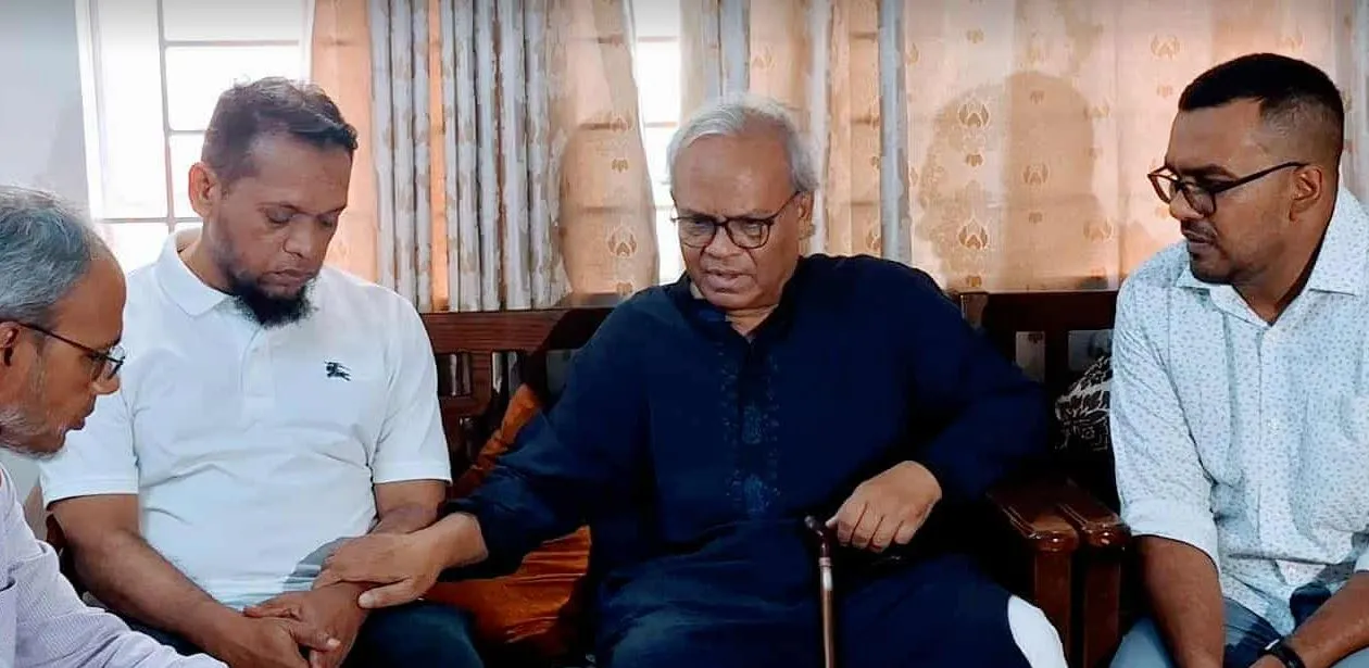 নিহত আফনানের পরিবারের খোঁজ নিলেন রিজভী