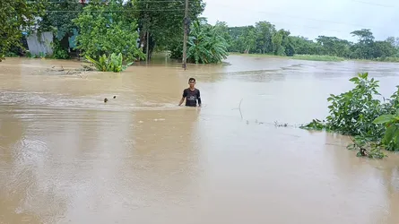 ভারতের পাহাড়ি ঢলে আখাউড়ায় ২৫ গ্রাম প্লাবিত