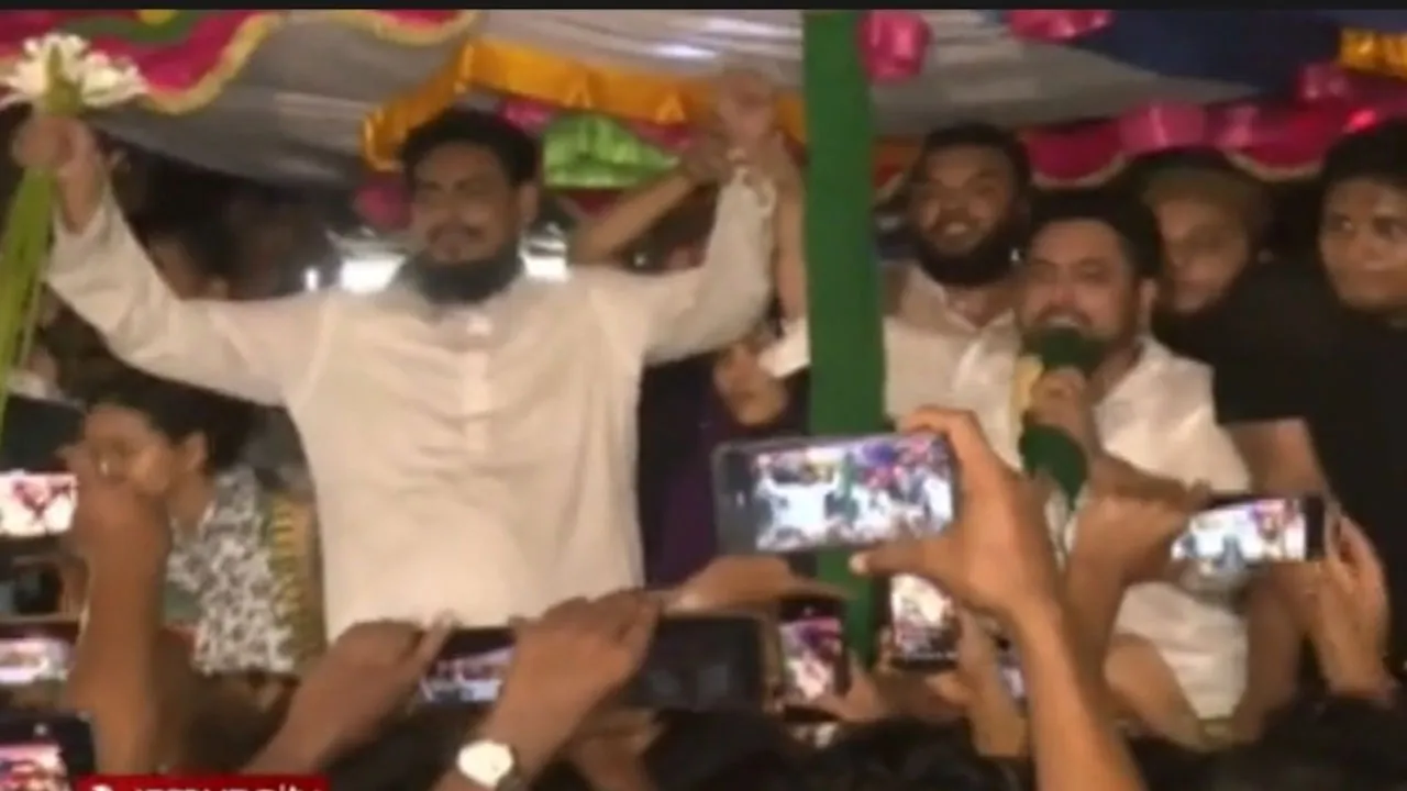 আখতারকে রংপুর-৪ আসনে প্রার্থী ঘোষণা করে সহযোগিতা চাইলেন নাহিদ