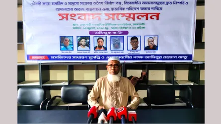 রাজশাহীতে আদালতের আদেশ অমান্য করে মসজিদে বাণিজ্যিক স্থাপনা নির্মাণের অভিযোগ