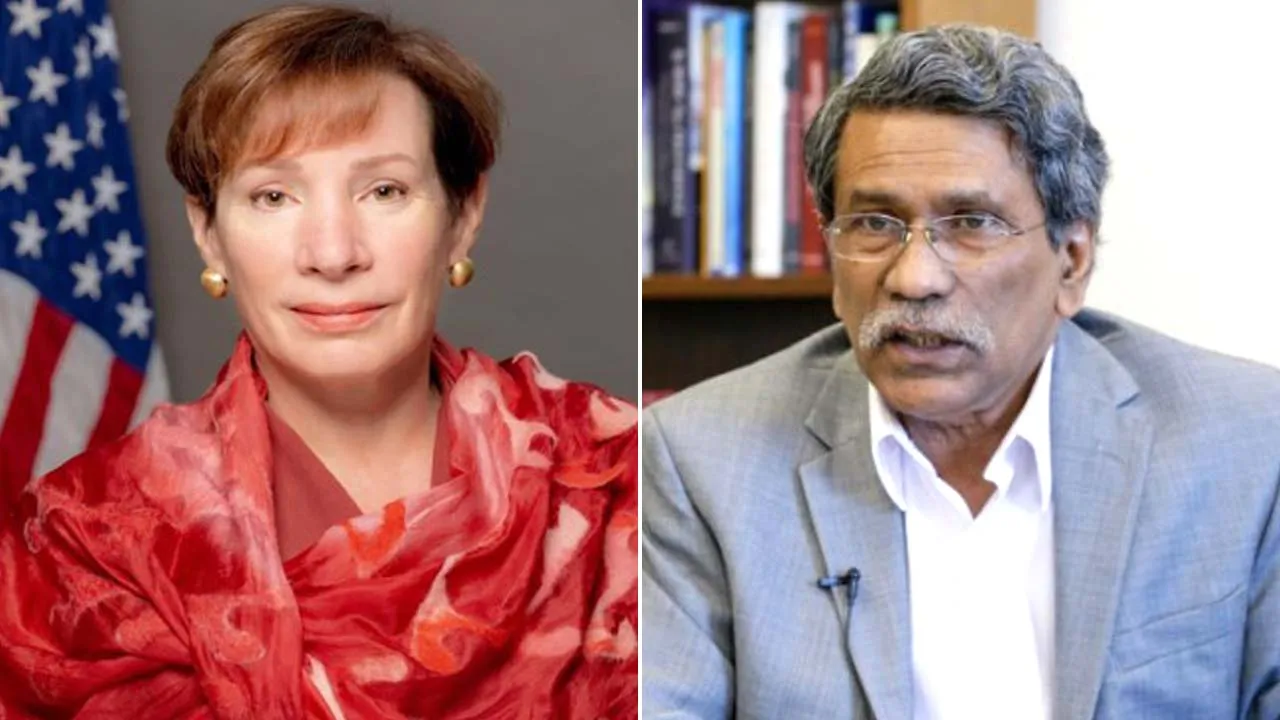 মা‌র্কিন ভারপ্রাপ্ত রাষ্ট্রদূতের সাথে আলী রীয়াজের বৈঠক