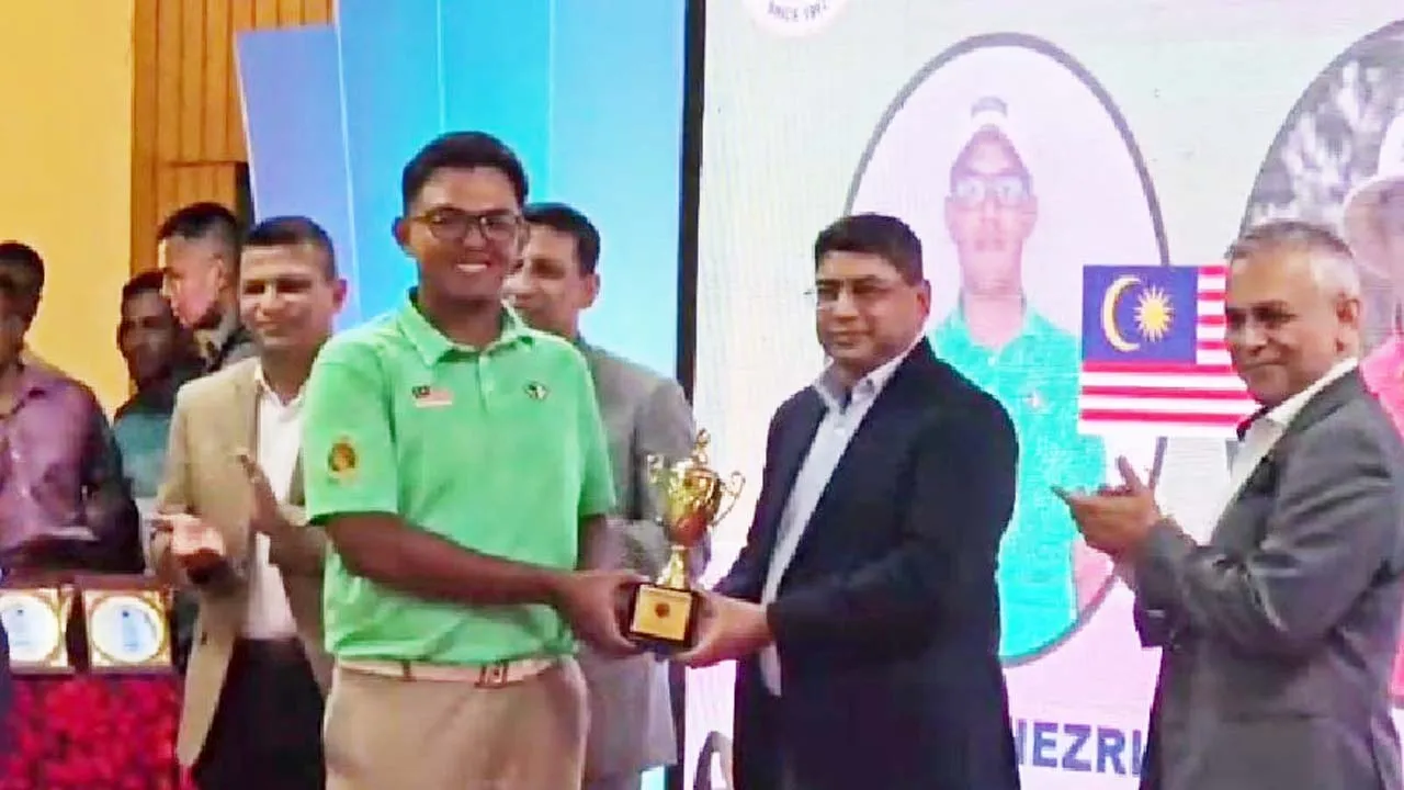অ্যামেচার ওপেন শিরোপা জয় করলেন সৈনিক শাহাব উদ্দিন