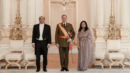 লুক্সেমবার্গের গ্র্যান্ড ডিউকের কাছে পরিচয়পত্র পেশ করলেন বাংলাদেশের রাষ্ট্রদূত