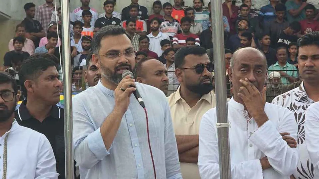 খেলাধুলার মাধ্যমে মাদকমুক্ত সমাজ গড়তে চাই : আমিনুল হক