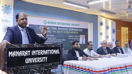 ভালো আইনজীবী হতে গভীর আইনি জ্ঞান জরুরি : চিফ প্রসিকিউটর