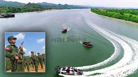 নাফ নদী থেকে স্থল সীমান্তে আরাকান আর্মির দাপট