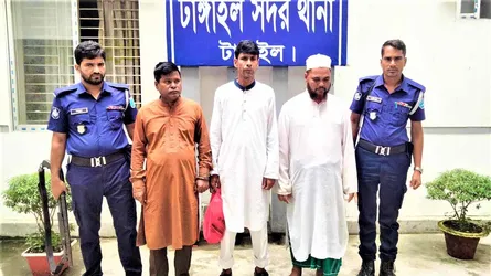 টাঙ্গাইলে বিএনপির তিন নেতাসহ গ্রেফতার ৫