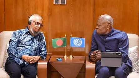 আইএলও মহাপরিচালকের সাথে শ্রম ও কর্মসংস্থান মন্ত্রীর বৈঠক