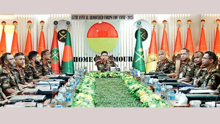 বৈশ্বিক চ্যালেঞ্জ মোকাবেলায় সাঁজোয়া কোরকে প্রস্তুত থাকতে হবে : সেনাপ্রধান