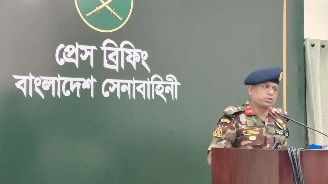 সরকারের নির্দেশনা অনুযায়ী  নির্বাচনে দায়িত্ব পালন করবে সেনাবাহিনী