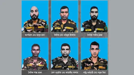 বিশ্বশান্তির ৬ সারথীর  লাশ দেশে আসছে শনিবার