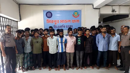 ডিএমপির মিরপুর বিভাগের অভিযানে গ্রেফতার ১৯৬