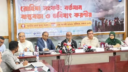 রোহিঙ্গাদের মানবিক মূল্যবোধের জায়গা থেকে বাংলাদেশে আশ্রয় দেয়া হয়েছে : আইনমন্ত্রী