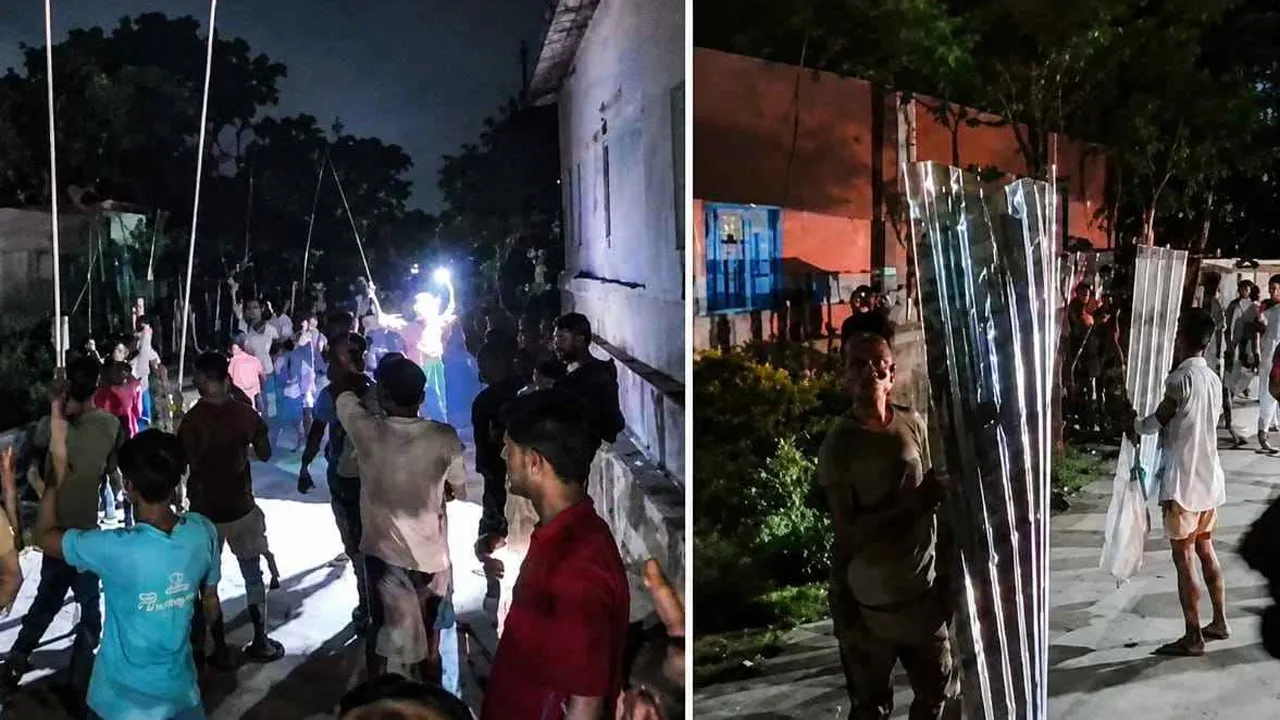 আশুগঞ্জে চামড়া রাখা নিয়ে সংঘর্ষ, আহত ১০