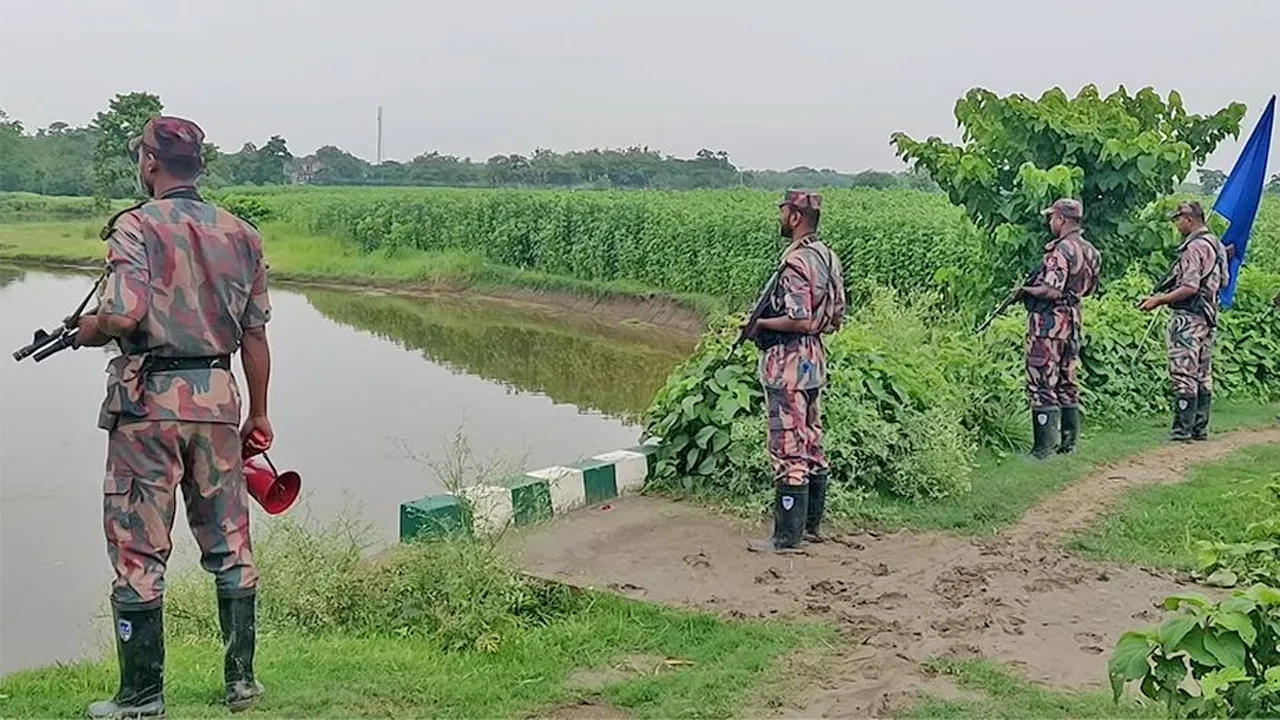 বুড়িপোতা সীমান্তে চারজনকে পুশইনের চেষ্টা