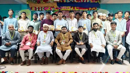ব্রাহ্মণপাড়ায় জিপিএ-৫ পাওয়া শিক্ষার্থীদের ছাত্রশিবিরের সংবর্ধনা