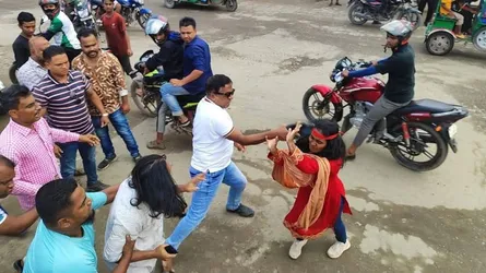 ব্রাহ্মণবাড়িয়া জুলাই আন্দোলনের প্রতীক হয়ে ওঠা এক ছবি