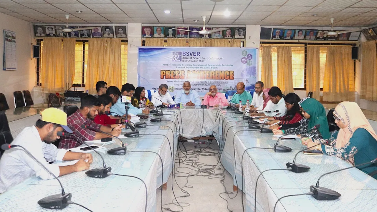 বাকৃবিতে ৬ শতাধিক অংশগ্রহণকারী নিয়ে শুরু হচ্ছে বিএসভিইআরের সম্মেলন