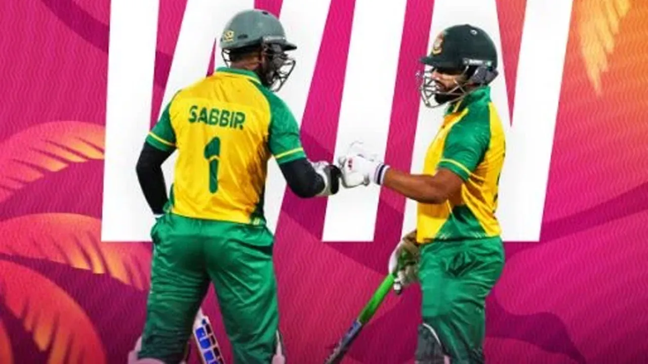 সাব্বিরের ঝড়ো ফিফটিতে অস্ট্রেলিয়ায় টানা দ্বিতীয় জয় বাংলাদেশের