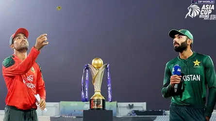 ফাইনালে পাকিস্তানের বিপক্ষে টসে জিতে ফিল্ডিংয়ে বাংলাদেশ