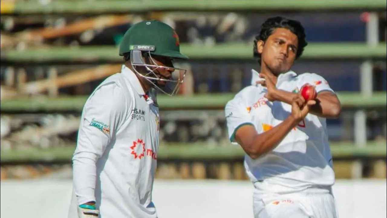 ইনিংস হার এড়াতে লড়াই করছে বাংলাদেশ