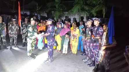 পতাকা বৈঠকে কুড়িগ্রামের ২৪ নাগরিকের প্রত্যাবর্তন