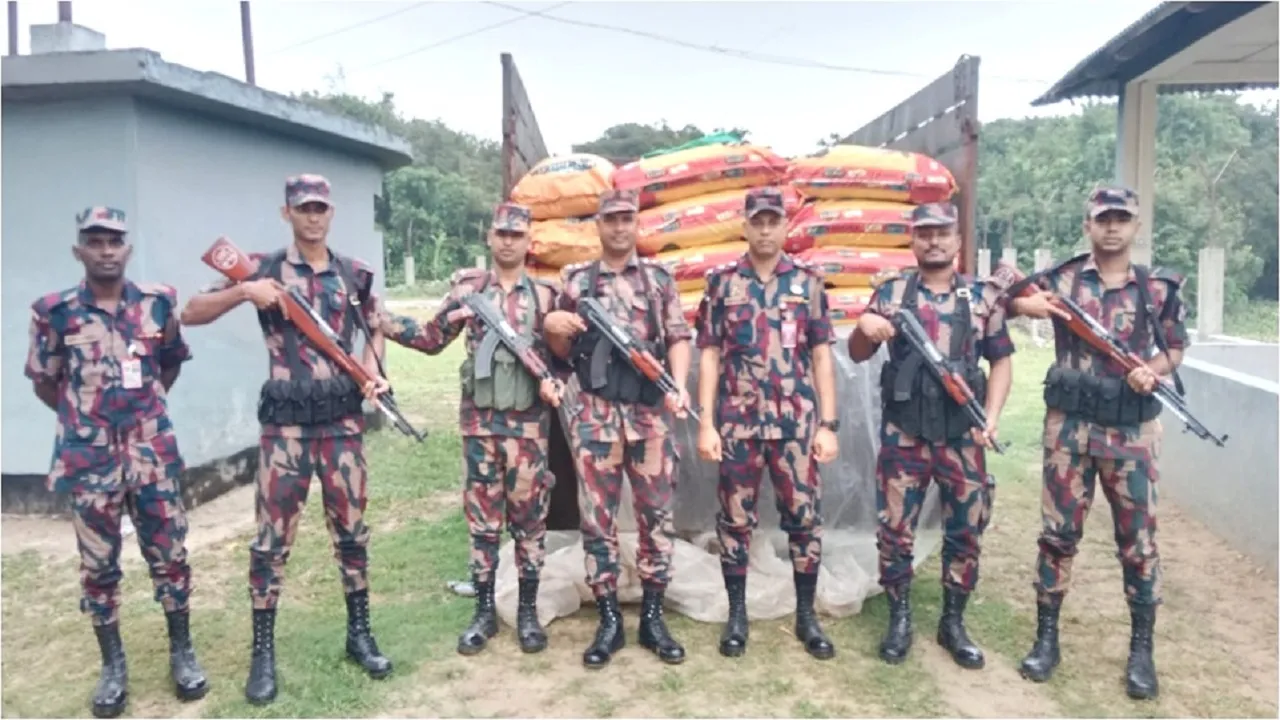 বিয়ানীবাজারে ট্রাকভর্তি ভারতীয় জিরা আটক