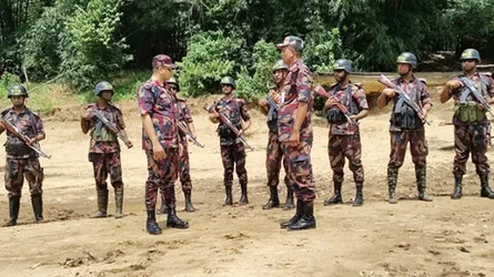 সিলেটে পাথর লুটের ঘটনায় এবার বিজিবির তদন্ত কমিটি