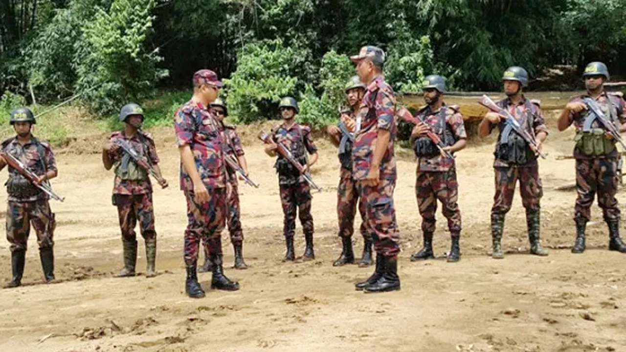 সিলেটে পাথর লুটের ঘটনায় এবার বিজিবির তদন্ত কমিটি