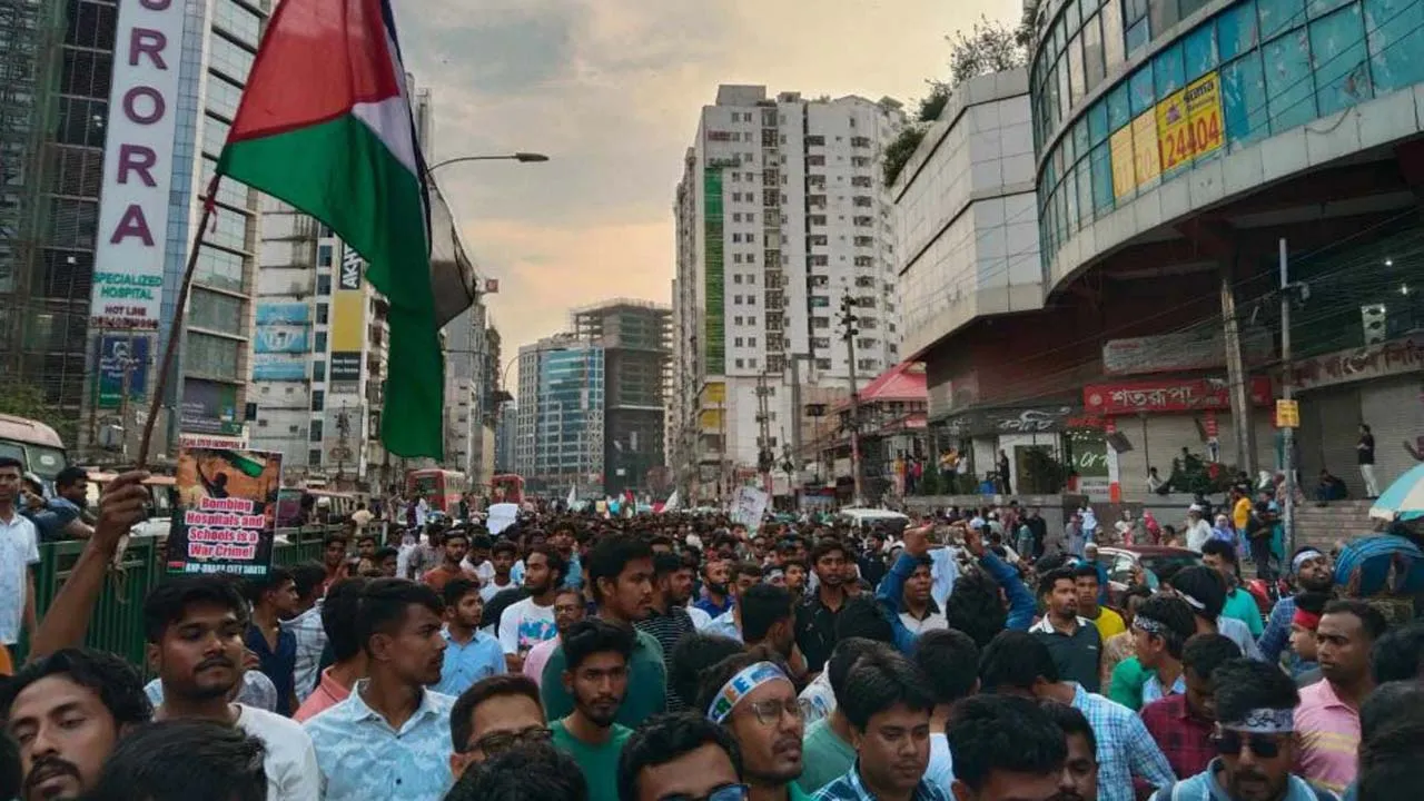 বিএনপির র‌্যালি শুরু