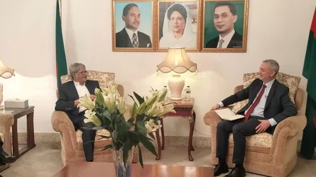 বিএনপির সাথে ইইউ রাষ্ট্রদূত মিলারের বৈঠক